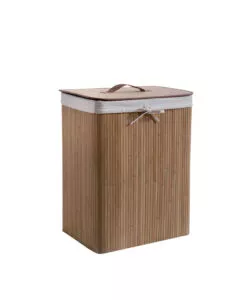 PORTA BIANCHERIA RETTANGOLARE IN BAMBOO - NATURALE.
